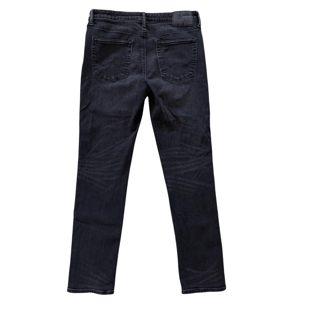 American Eagle Mens AirFlex+ Charcoal Black Slim Jeans Men 33x31 Real Good Denim